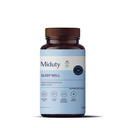 Miduty by Palak Notes Sleep Well Capsules - Indyancart