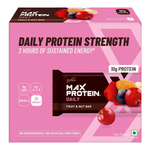 RiteBite Max Protein Daily Fruit & Nut Bar - Indyancart
