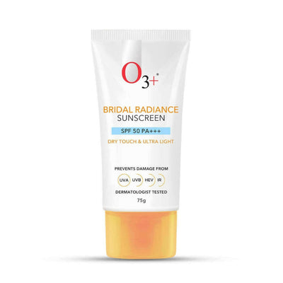 Professional O3+ Bridal Radiance Sunscreen SPF 50 PA +++