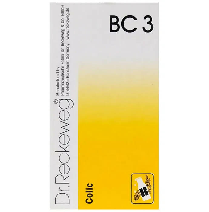Dr. Reckeweg Bio-Combination 3 (BC 3) Tablets - Indyancart