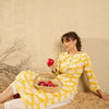 Dhiyona IE Women Yoke Design Flared Sleeves Kurta