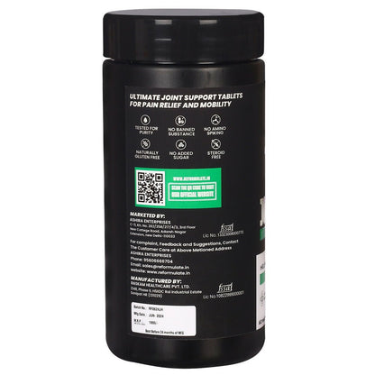 Reformulate Joint Health I Relieves Joint Pain I Helps Manage Joint Distress I Enhances Bone Health Tablets