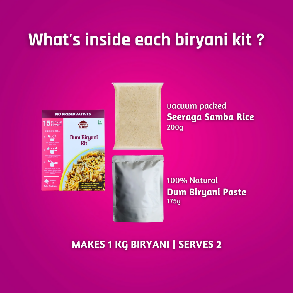 CurryChief Dum Biryani Kit
