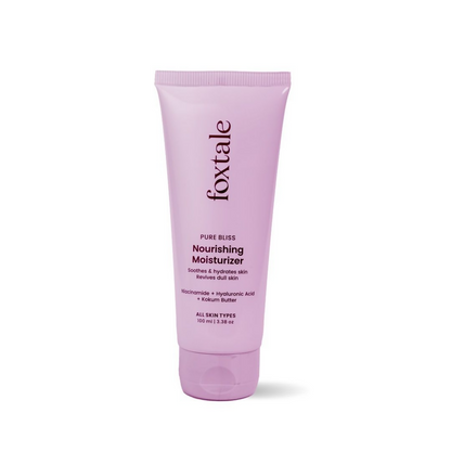 Foxtale Nourishing Face Moisturizer with Niacinamide for 24 Hr Hydration & Lightweight