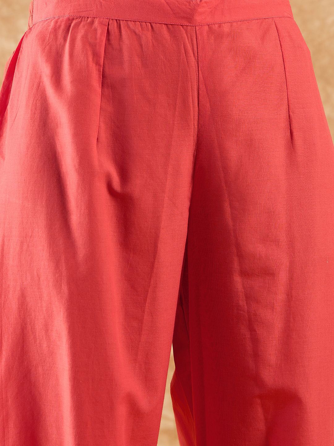 Paisley Printed Straight Kurta With Trousers & Dupatta