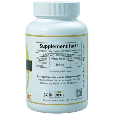 Sushrut Ayurved Good Health Fennugreek Veg Capsules