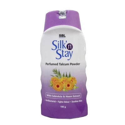 SBL Silk N Stay Talcum Powder