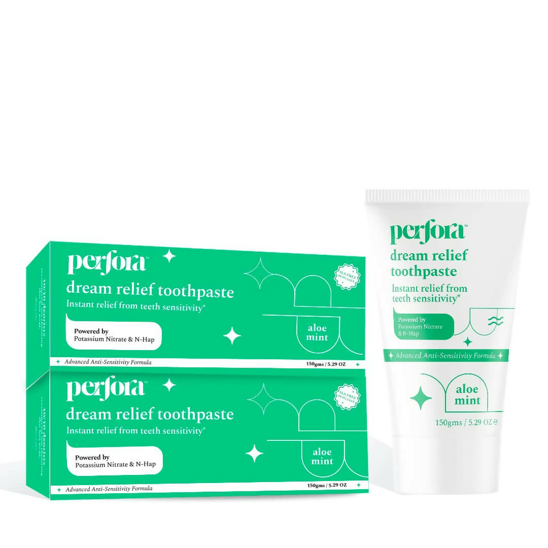 Perfora Sensitive Toothpaste - Aloe Mint - Indyancart