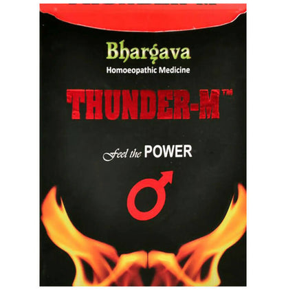 Dr. Bhargava Homeopathy Thunder-M Tablets - Indyancart