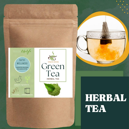 Satvi Wellness Green Tea In Tea Bags