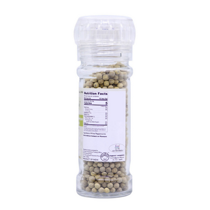Tassyam Organics White Pepper Grinder Bottle