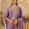 Dhiyona IE Women Floral Embroidered Kurta with Trousers & Dupatta
