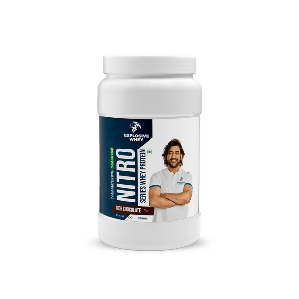 Explosive Whey Nitro Series Whey (24gm Protein with 3gm Creatine)