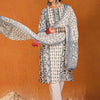 Indyancart IE Women Ethnic Motifs Printed Panelled Pure Cotton Kurta with Trousers & With Dupatta