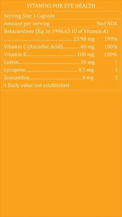 Purayati Vitamins for Eye Health Capsules