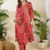 Dhiyona IE Women Printed Regular Pure Cotton Kurta with Trousers