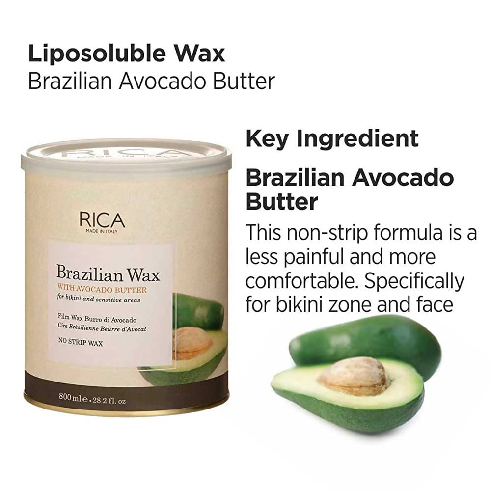 Rica Brazilian Wax with Avocado Butter - Indyancart