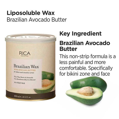Rica Brazilian Wax with Avocado Butter - Indyancart