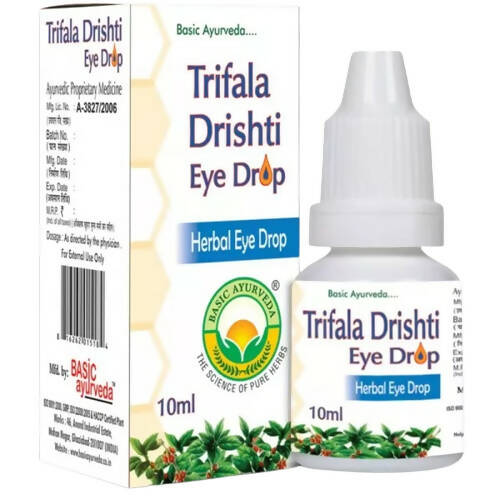 Basic Ayurveda Trifala Drishti Eye Drops - Indyancart