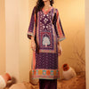 Dhiyona VA Women'sEthnic Motifs Printed Gotta Patti Chanderi Silk Kurta With Trousers & Dupatta