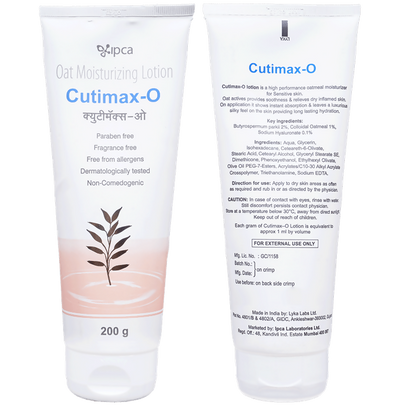 Cutimax-O Oat Moisturizing Lotion