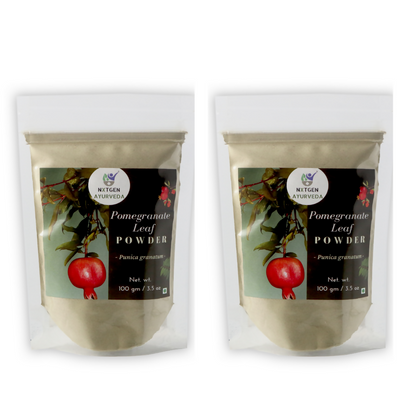 Nxtgen Ayurveda Pomegranate (Anar) Leaf Powder - Indyancart
