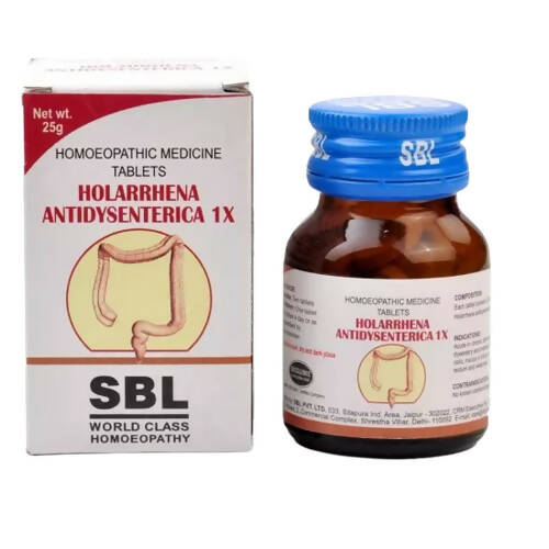 SBL Homeopathy Holarrhena Antidysenterica Tablets