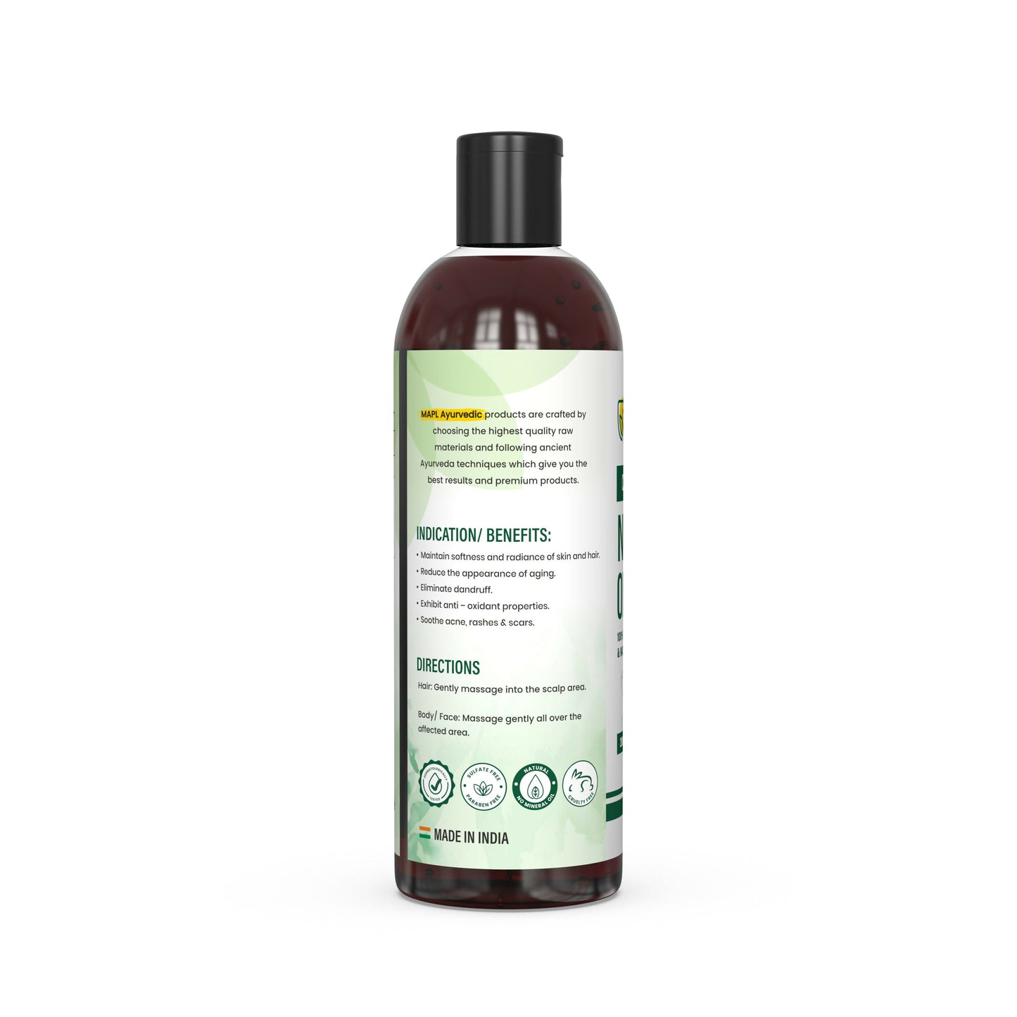 MAPL Neem Seed Oil Cold Pressed 100% Pure