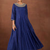 Dhiyona IE Women Ethnic Motifs Embroidered Regular Sequinned Kurta with Trousers