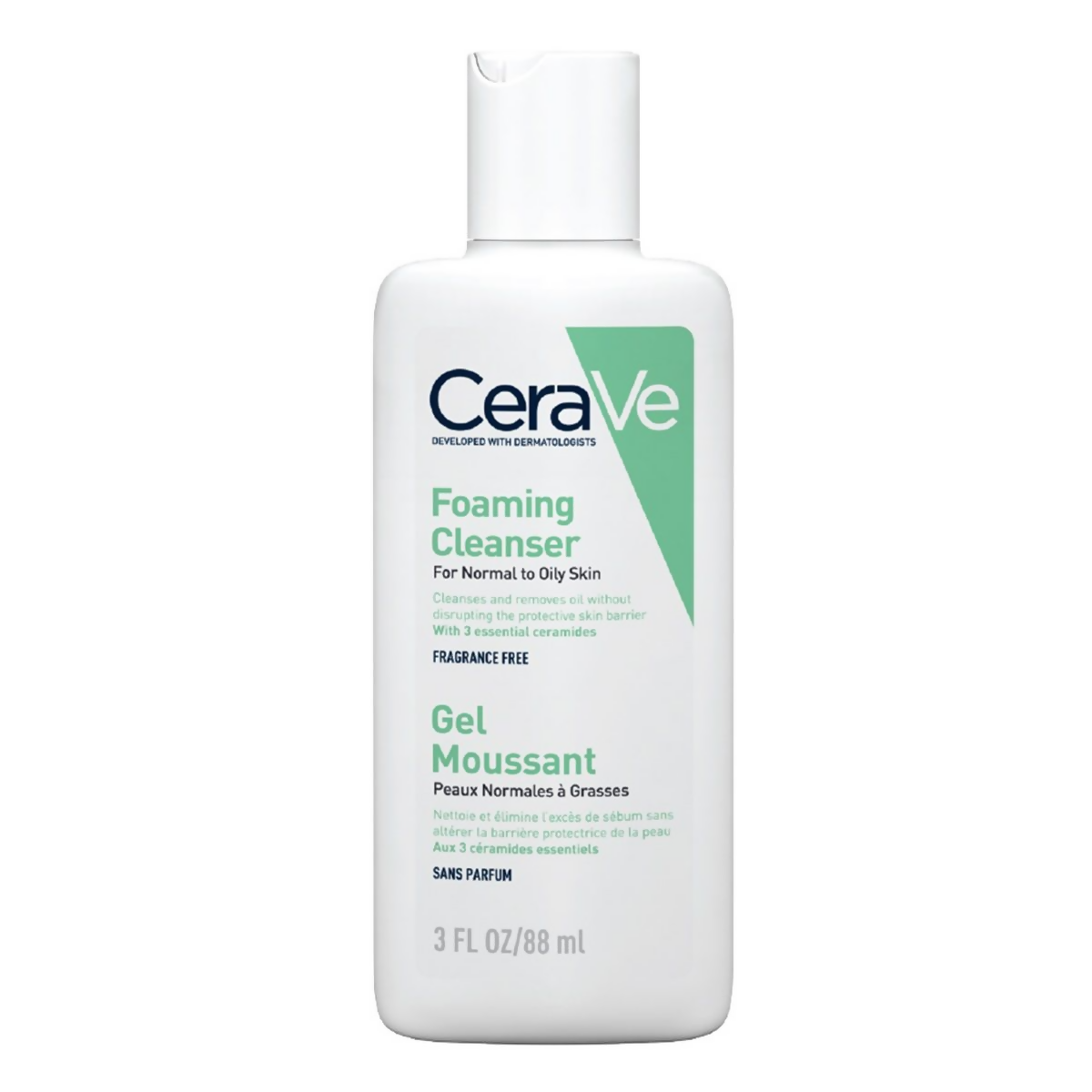 Cerave Foaming Daily Gel Cleanser for Normal to Oily Skin - Indyancart