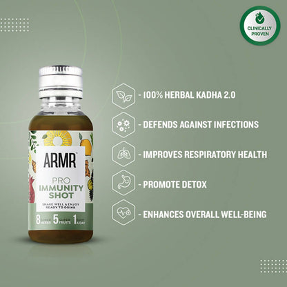 ARMR Pro Immunity Shot Lemon Ginger Flavour