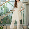 Dhiyona IE Women Ethnic Motifs Embroidered Regular Thread Work Kurta with Trousers