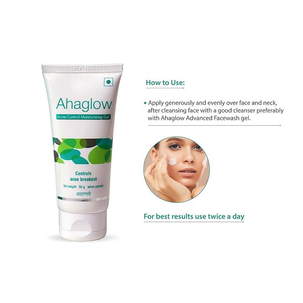 Ahaglow Acne Control Moisturizing Gel - Indyancart