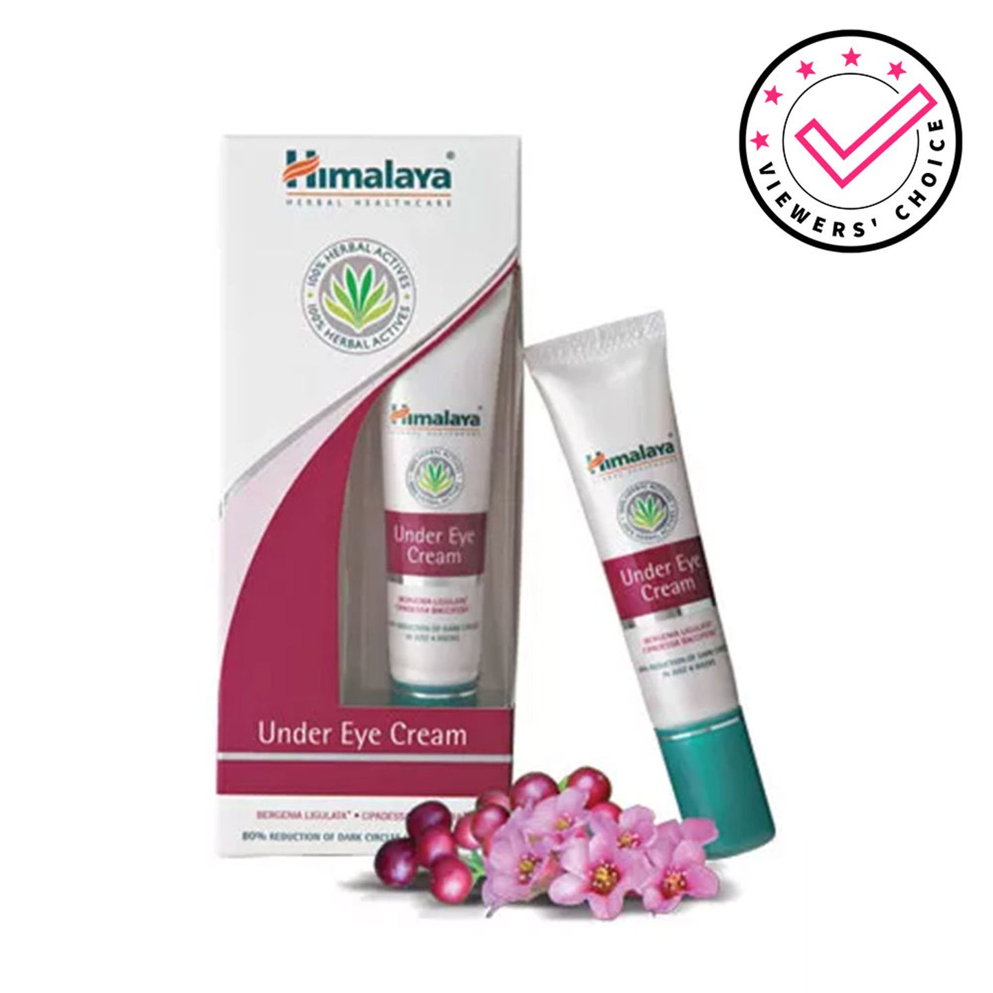 Himalaya Under Eye Cream with Winter Begonia & Wheat Germ Oil for Dark Circles and Fine Lines