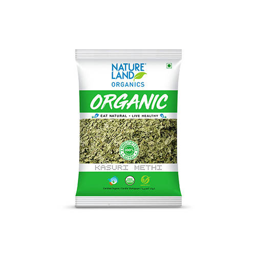 Nature Land Organics Kasuri Methi - Indyancart