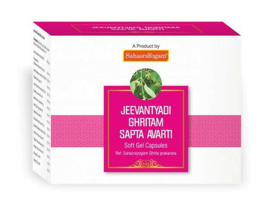 Sahasrayogam Jeevantyadi Ghritam Sapta Avarti Capsules