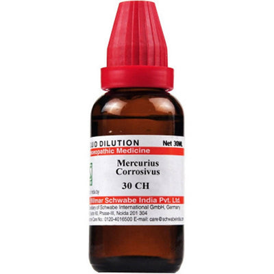 Dr. Willmar Schwabe India Mercurius corrosivus Dilution