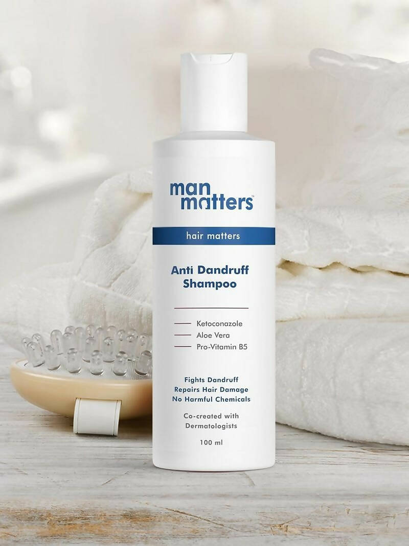 Man Matters 1% Ketoconazole Anti-Dandruff Shampoo - Indyancart