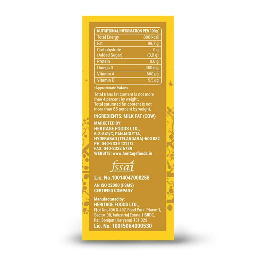Heritage Cow Ghee - Indyancart