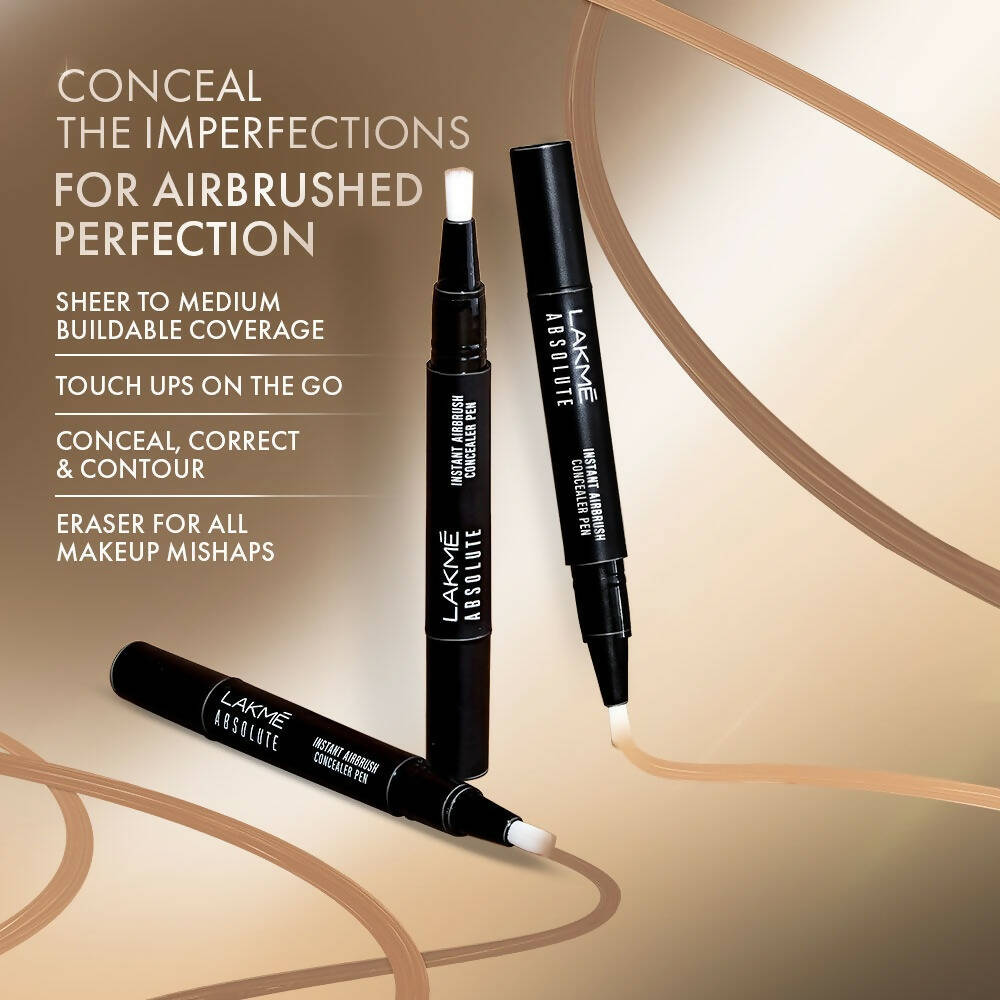 Lakme Absolute Instant Airbrush Concealer Pen - Ivory - Indyancart