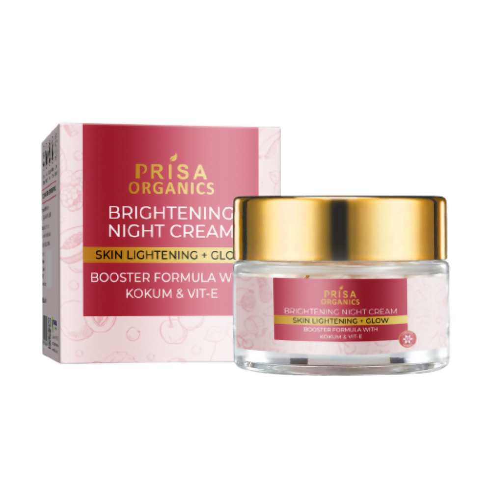 Prisa Organics Brightening Night Cream - Indyancart