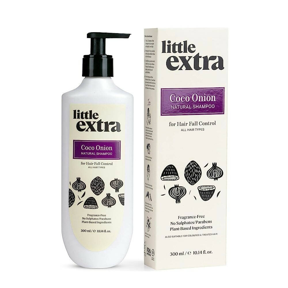 Little Extra Coco Onion Natural Shampoo - Indyancart