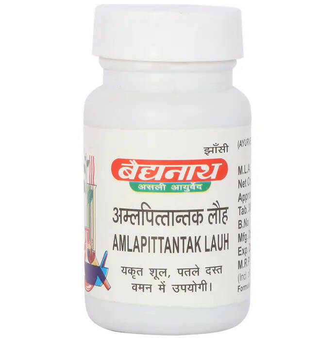 Baidyanath Jhansi Amlapittantak Lauh Tablets - Indyancart