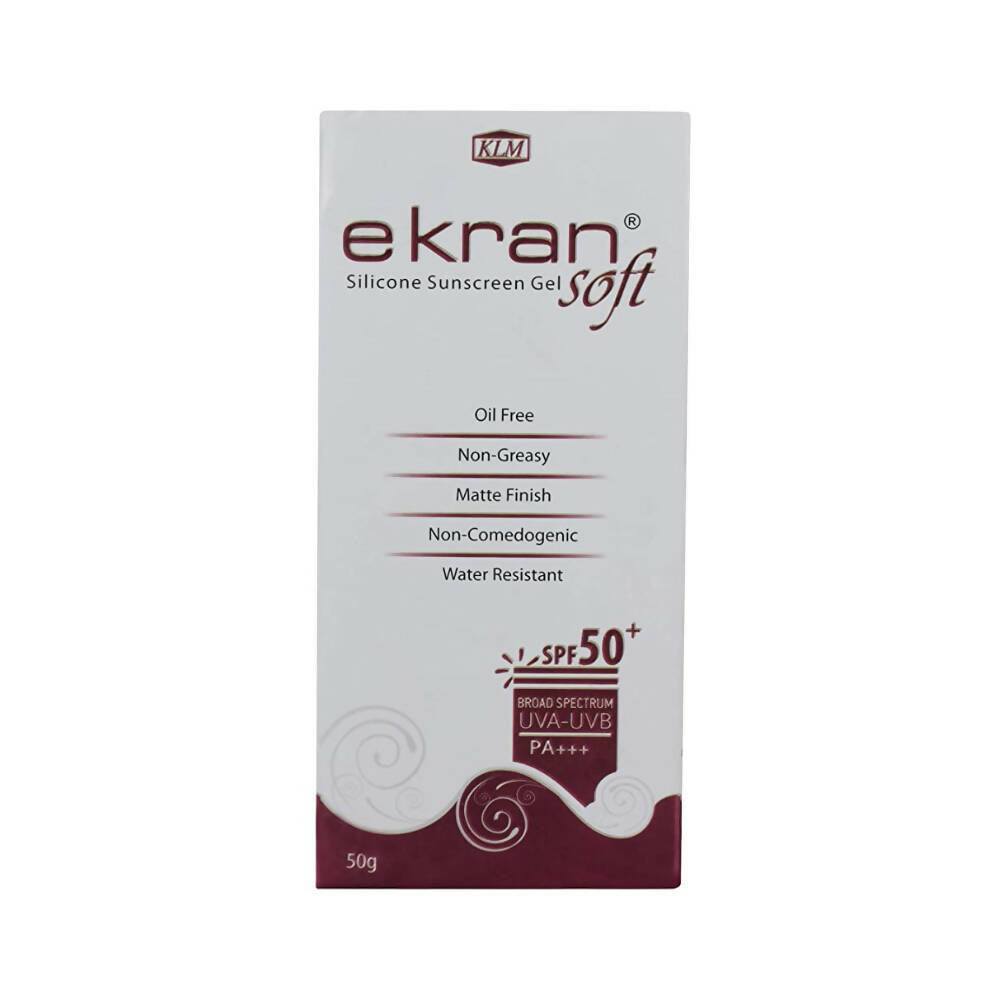 KLM Ekran Soft Silicone Sunscreen Gel SPF 50+ - Indyancart