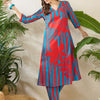 Dhiyona IE Women Printed Regular Pure Cotton Kurta with Trousers