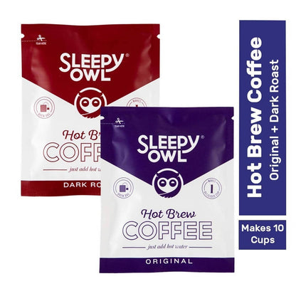 Sleepy Owl Hot Brew Coffee Combo