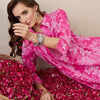 Indyancart IE Printed Pure Cotton A-Line Tunic With Trousers Co-Ords