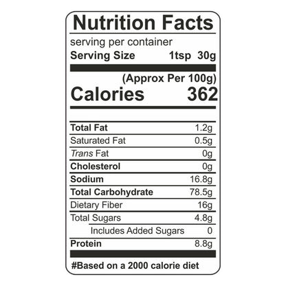 Praakritik Natural Jackfruit Flour | Helps Control Blood Sugar Levels | Gluten-Free Jackfruit Powder