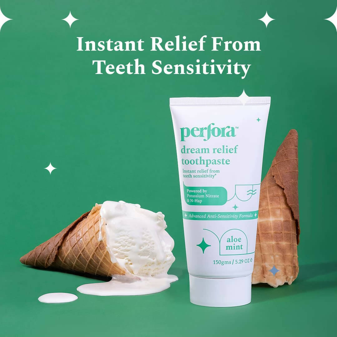Perfora Sensitive Toothpaste - Aloe Mint - Indyancart