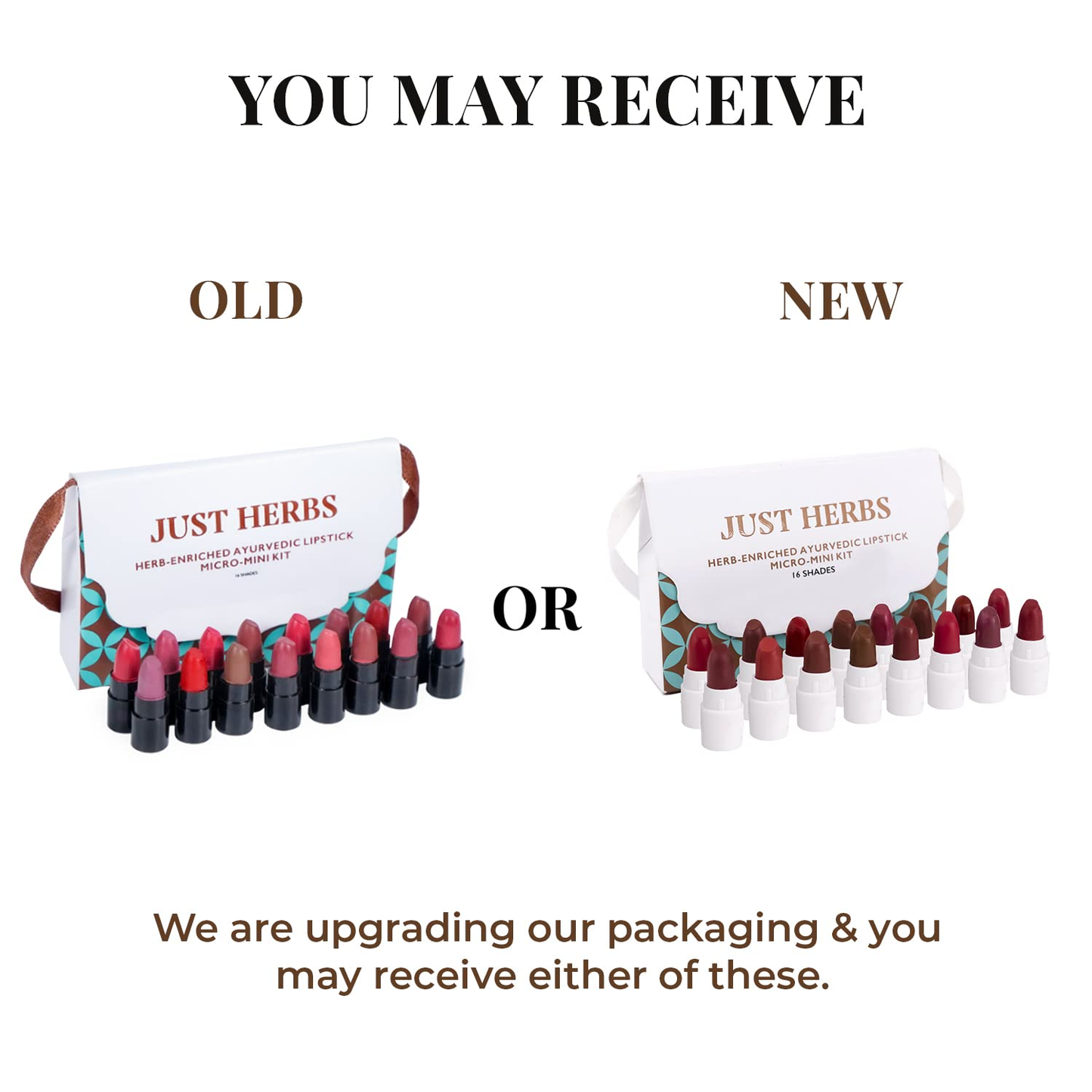 Just Herbs Herb Enriched Ayurvedic Lipstick Micro-Mini Kit - Indyancart